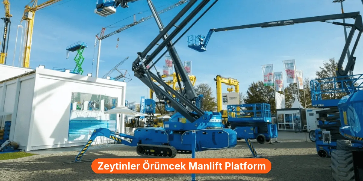 Zeytinler Örümcek Manlift Platform